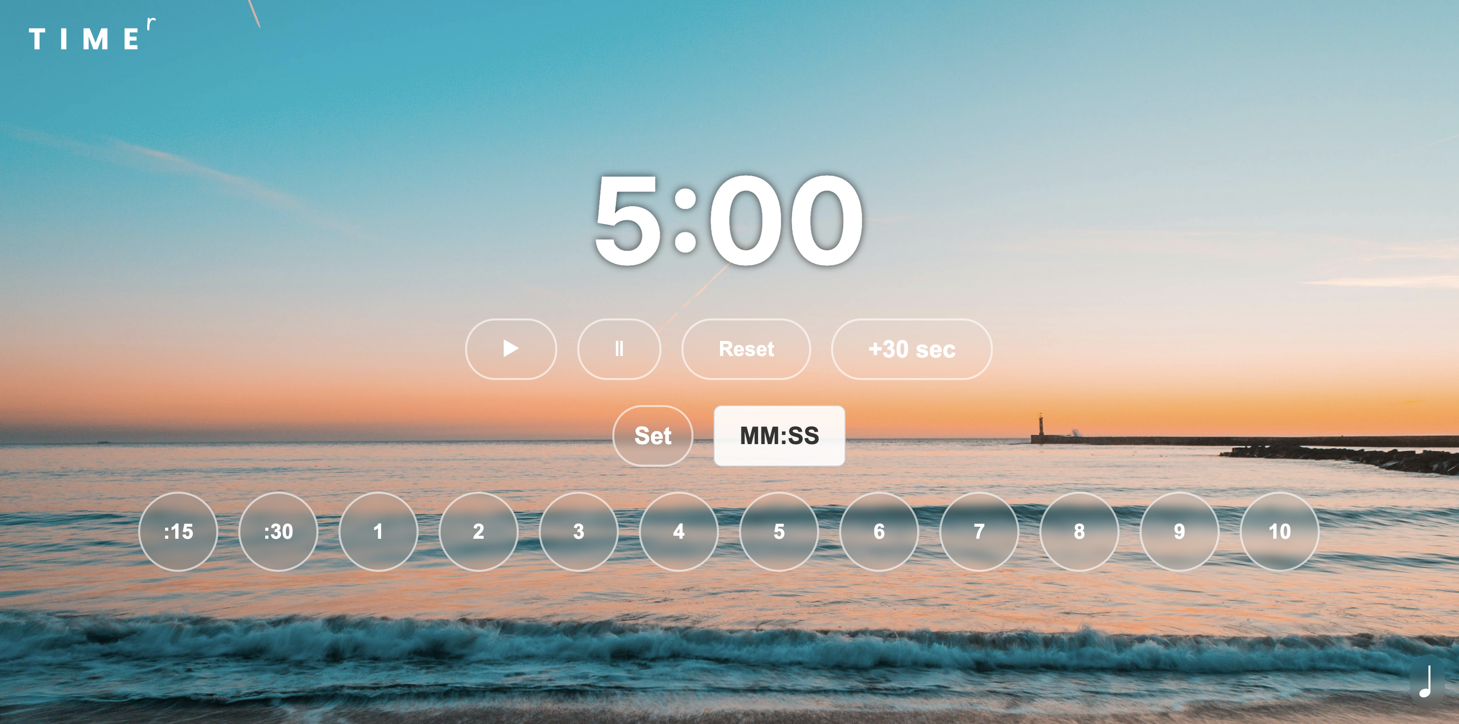 Beach Timer