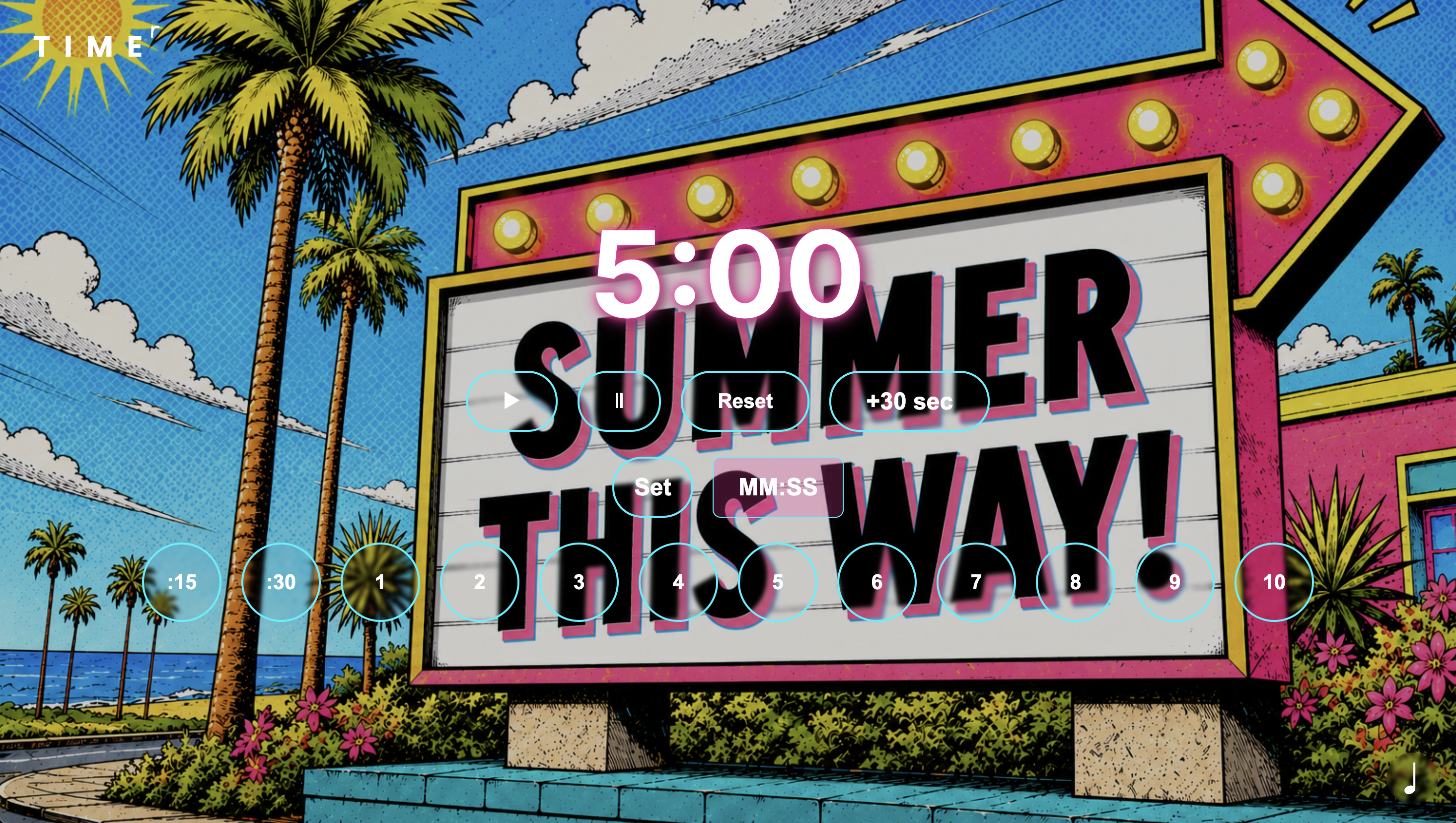 Summer Break Timer
