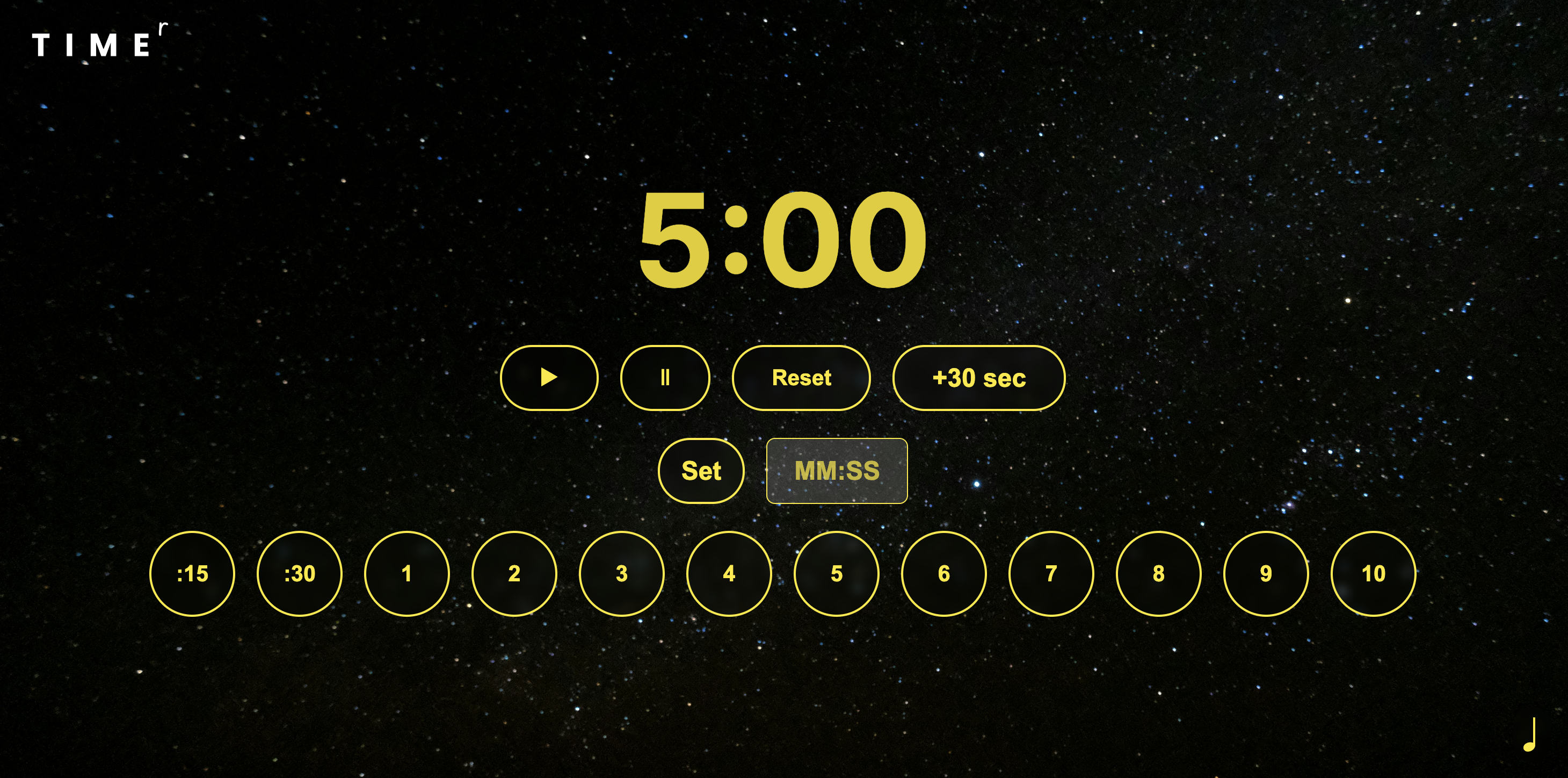 Star Wars Inspired Timer